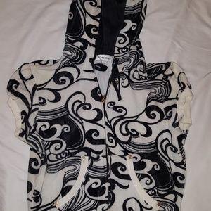 Bebe Terry short jumpsuit